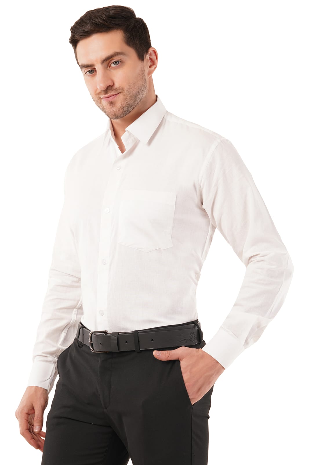 Pure White Men's Organic Shirt