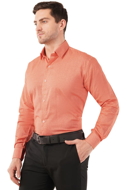 Warm Peach Men's Organic Shirt