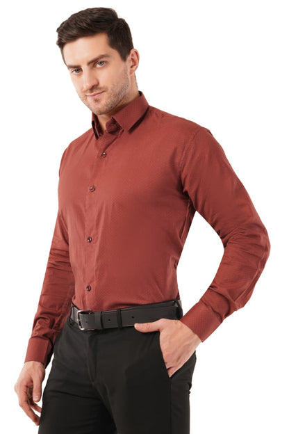 Fire Orange Men's Organic Shirt