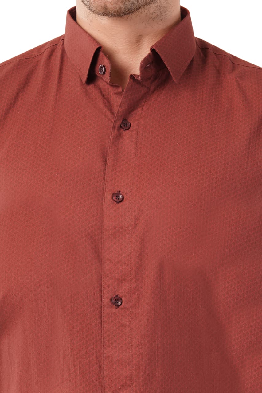 Fire Orange Men's Organic Shirt