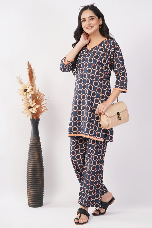 Eternal Dots Handwoven Coord Set