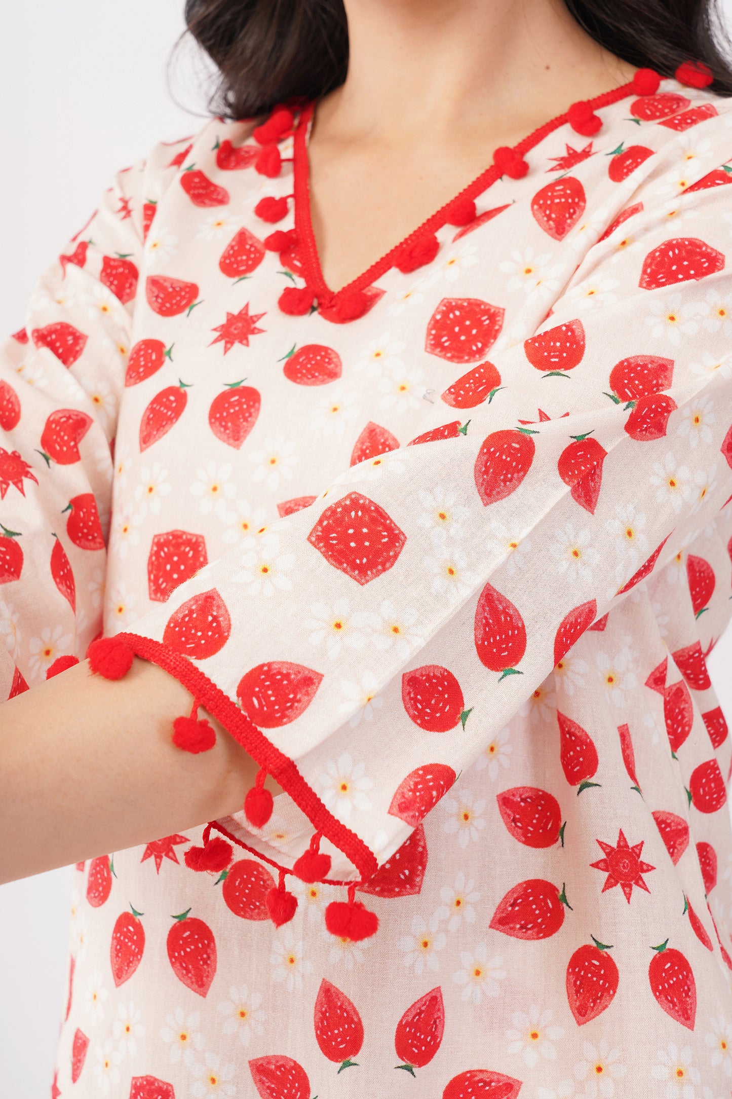 Berry Blush Handwoven Coord Set
